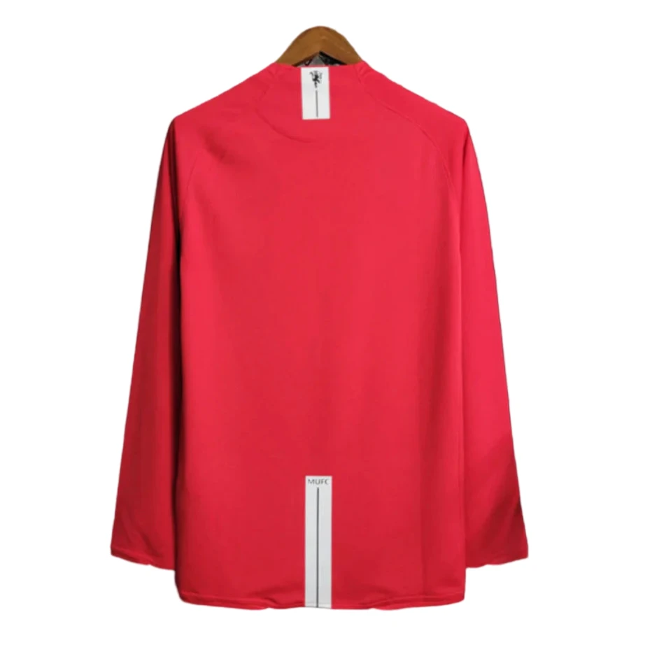 Manchester United 07/08 Home Long Sleeve